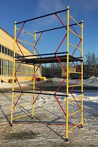 Строительная вышка ВСР-250/2.0 (4 секции + б. блок)